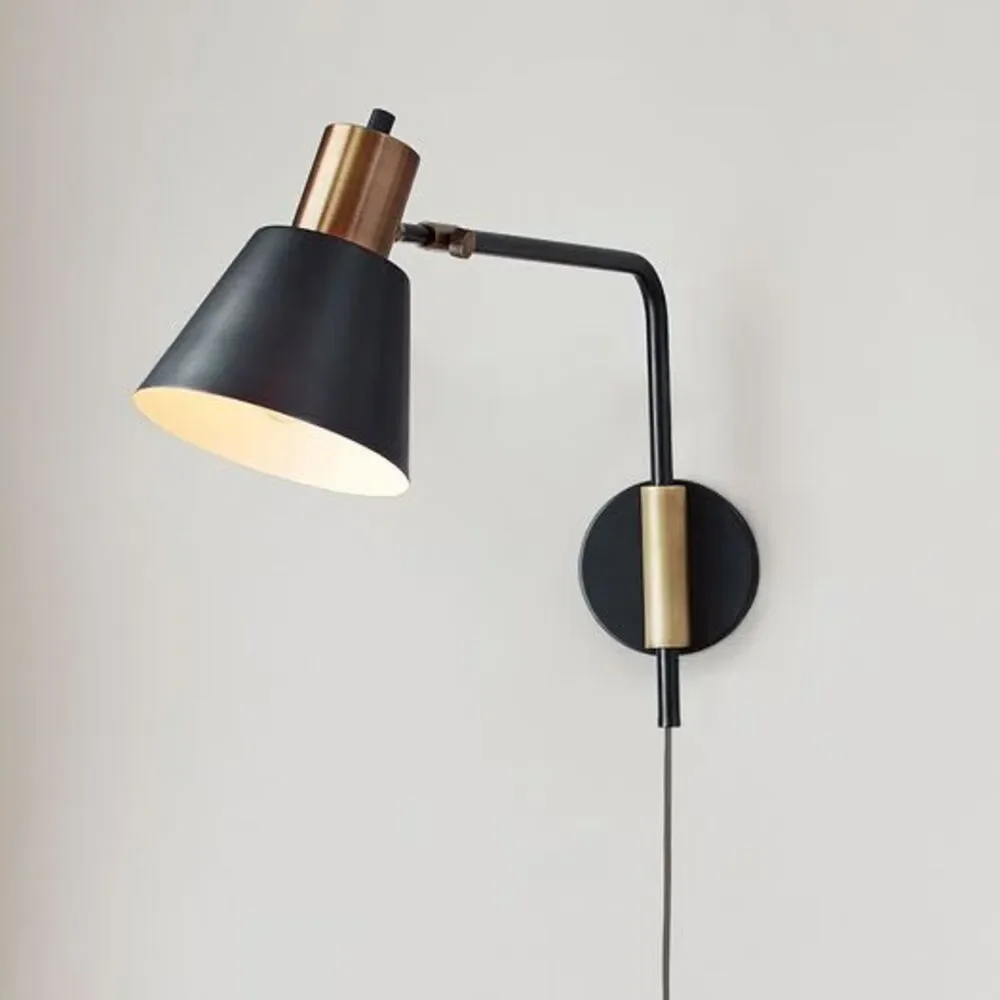 West Elm Rejuvenation Cylinder Sconces, Adjustable, Antique Bronze, Set of 2 Bra